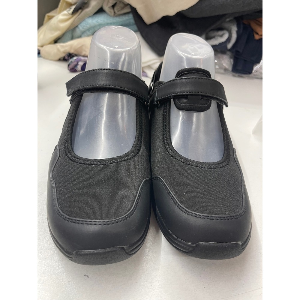 Drew Buttercup Black Mary Jane Orthopedic Walking Shoes Womens 7W 14802-99